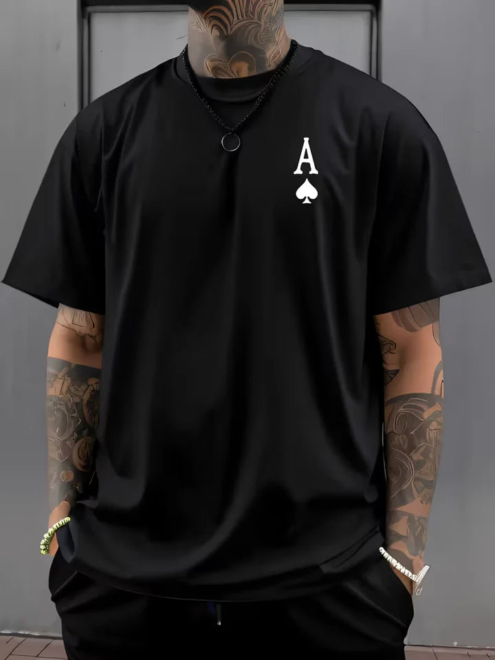 Ace Spades Oversized Tee
