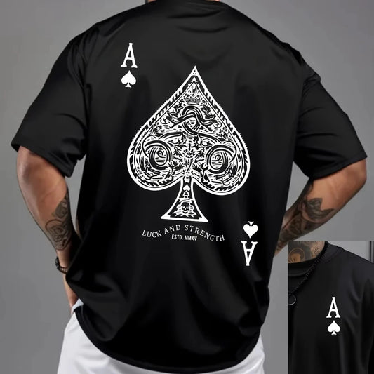 Ace Spades Oversized Tee
