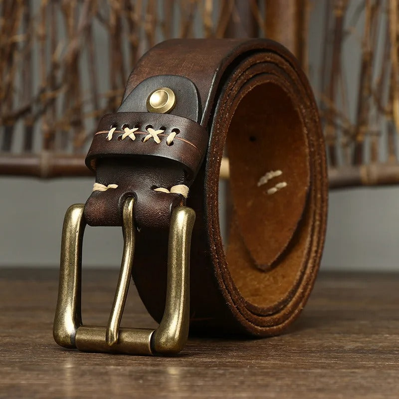 Fioren Buffalo Leather Belt