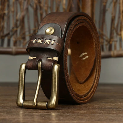 Fioren Buffalo Leather Belt