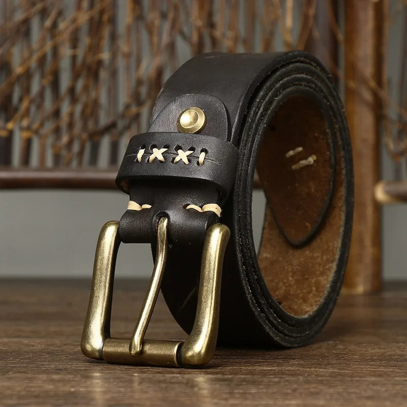 Fioren Buffalo Leather Belt