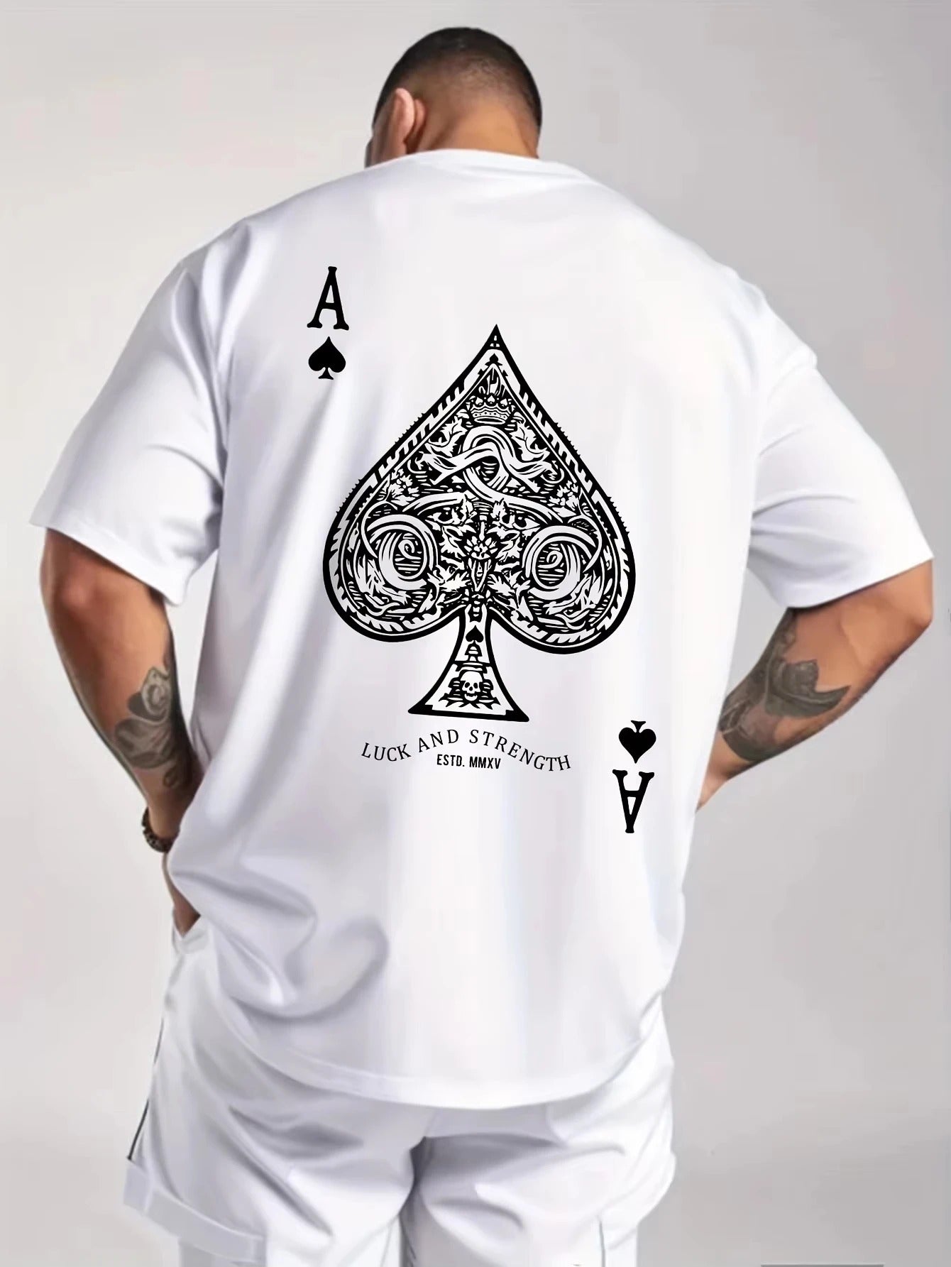 Ace Spades Oversized Tee