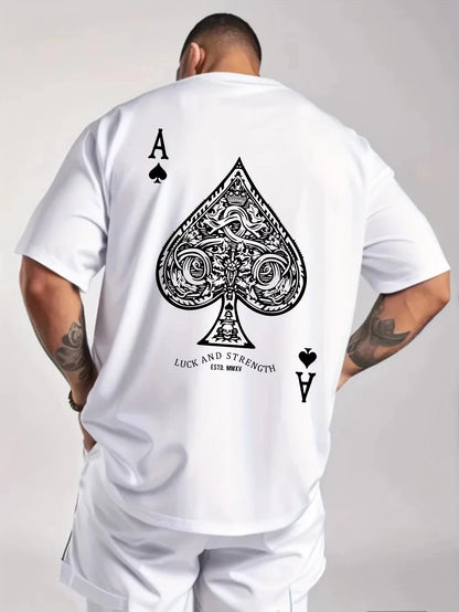 Ace Spades Oversized Tee