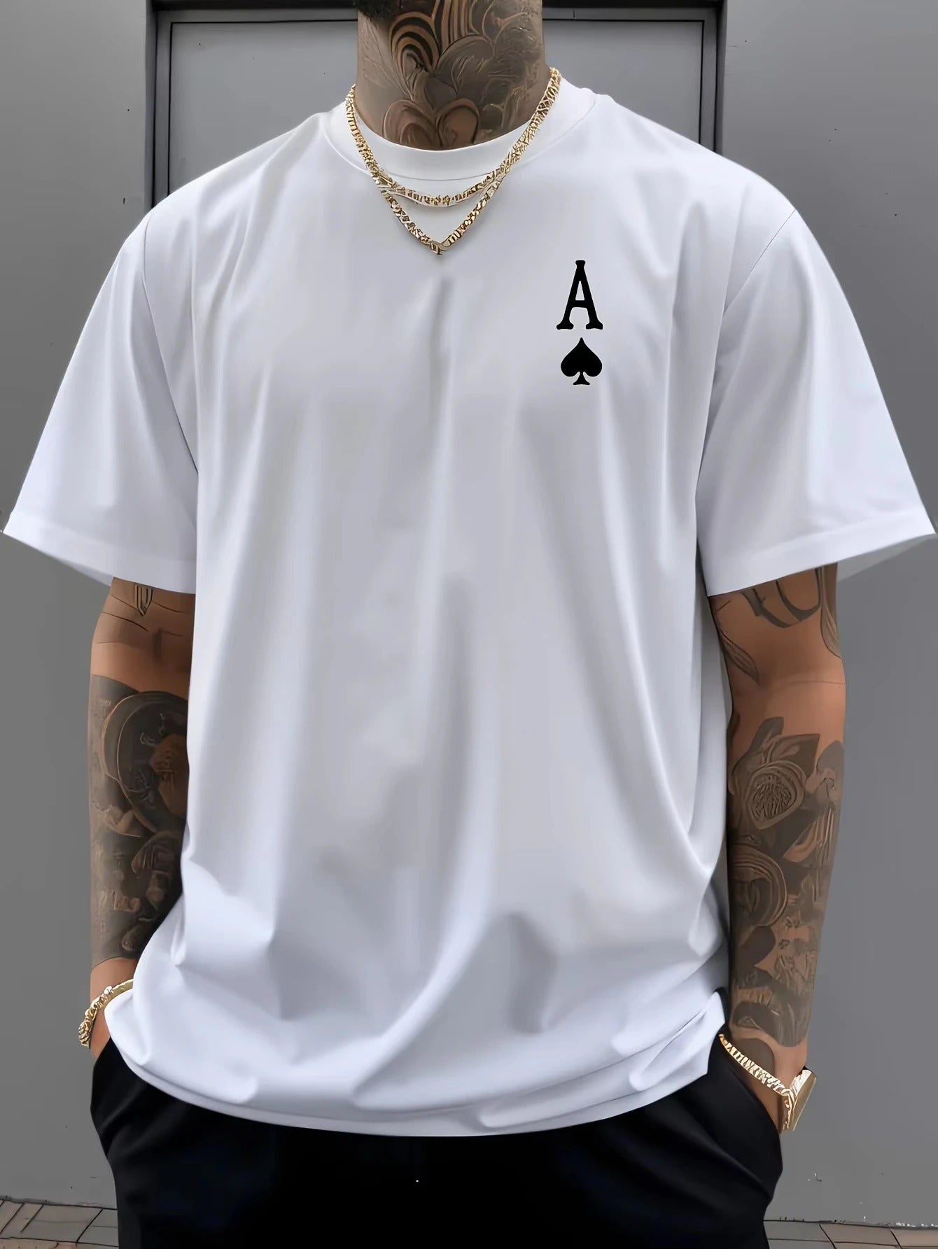 Ace Spades Oversized Tee