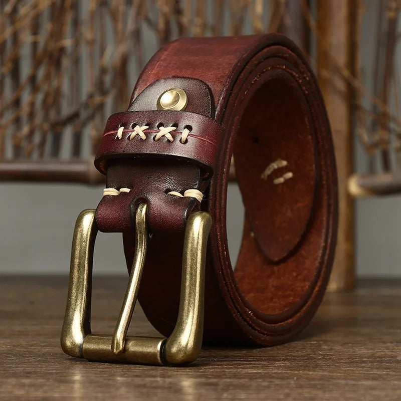Fioren Buffalo Leather Belt
