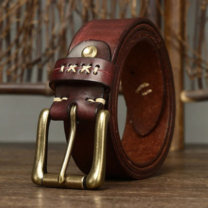 Fioren Buffalo Leather Belt