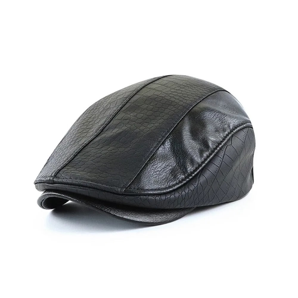 Ronan Leather Cap