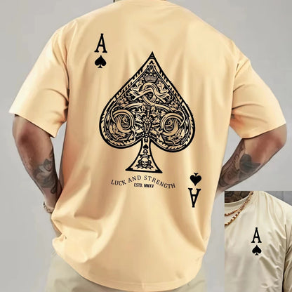 Ace Spades Oversized Tee